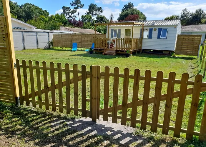 Mobil-Home Sur Terrain Privatif Jean-Mi Et Flo